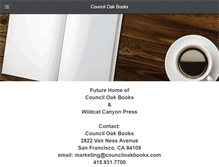 Tablet Screenshot of counciloakbooks.com